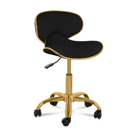 جلداسود وهيكل ذهبي