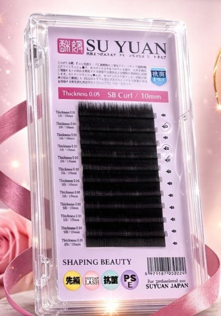 رموش شعرة شعرة اكستنشن لون اسود