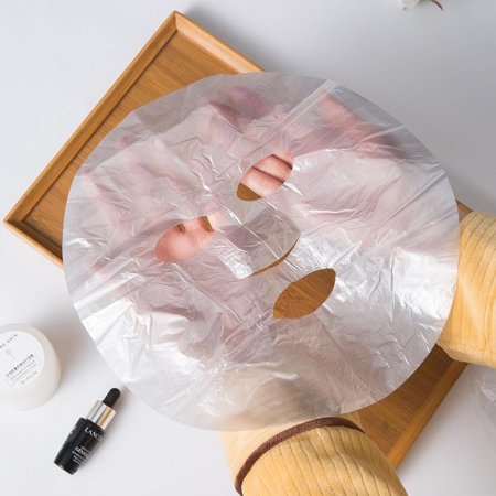 أقنعة وجه بلاستيكية شفافة تستخدم لمرة واحدة (Disposable Face Mask Papers)